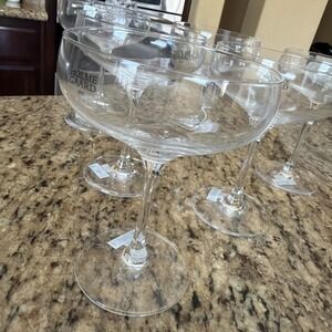 Holmegaard Cabernet Glasses Coupe Set of 6 - Cocktail Stemmed New In Box 9.8oz